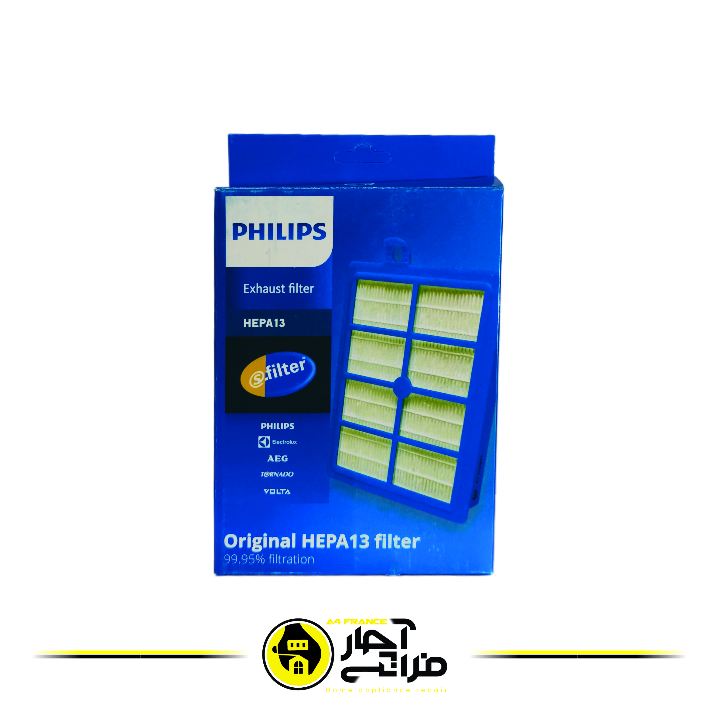 Original Philips vacuum cleaner external filter