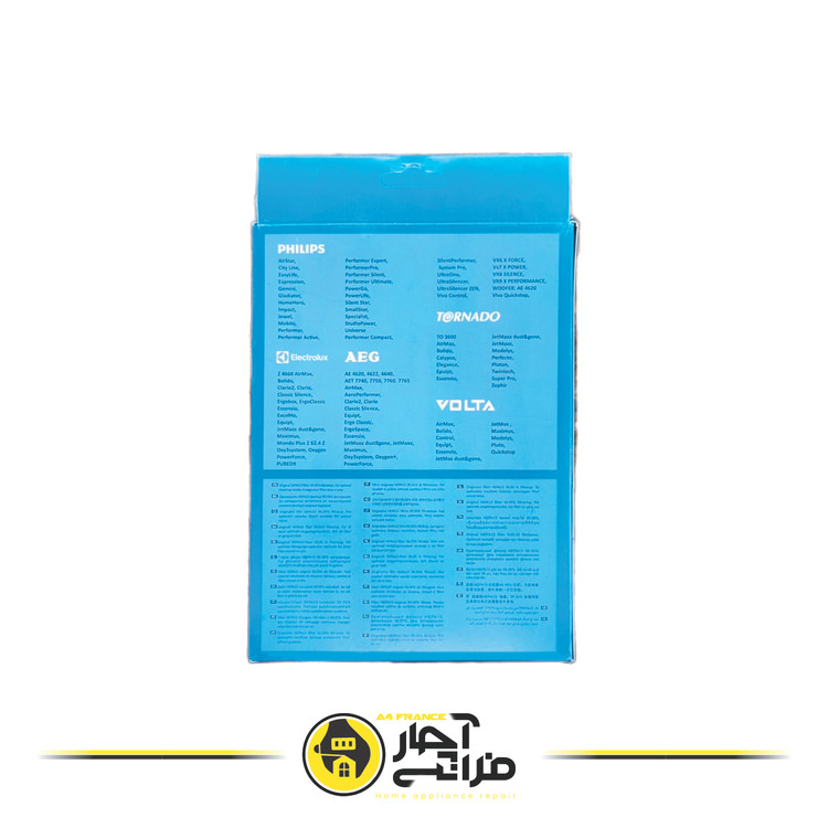 Original Philips vacuum cleaner external filter