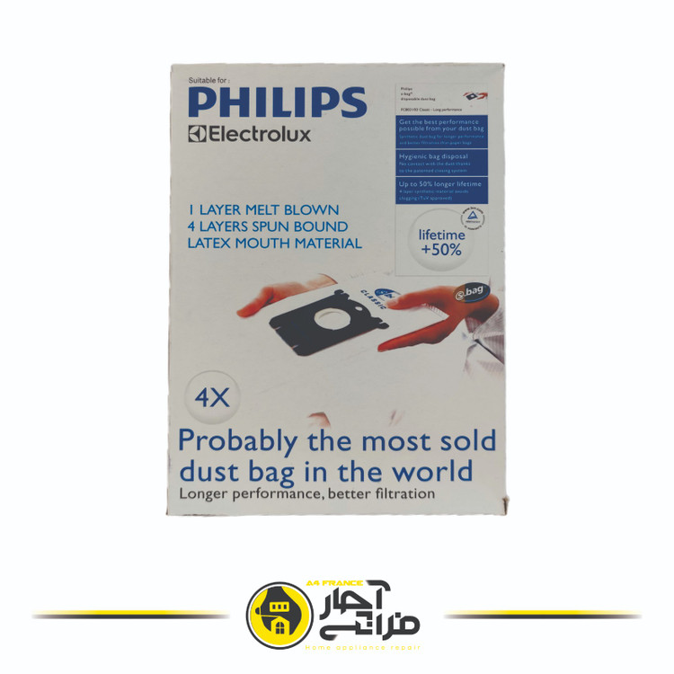 Original Philips vacuum cleaner bag envelope