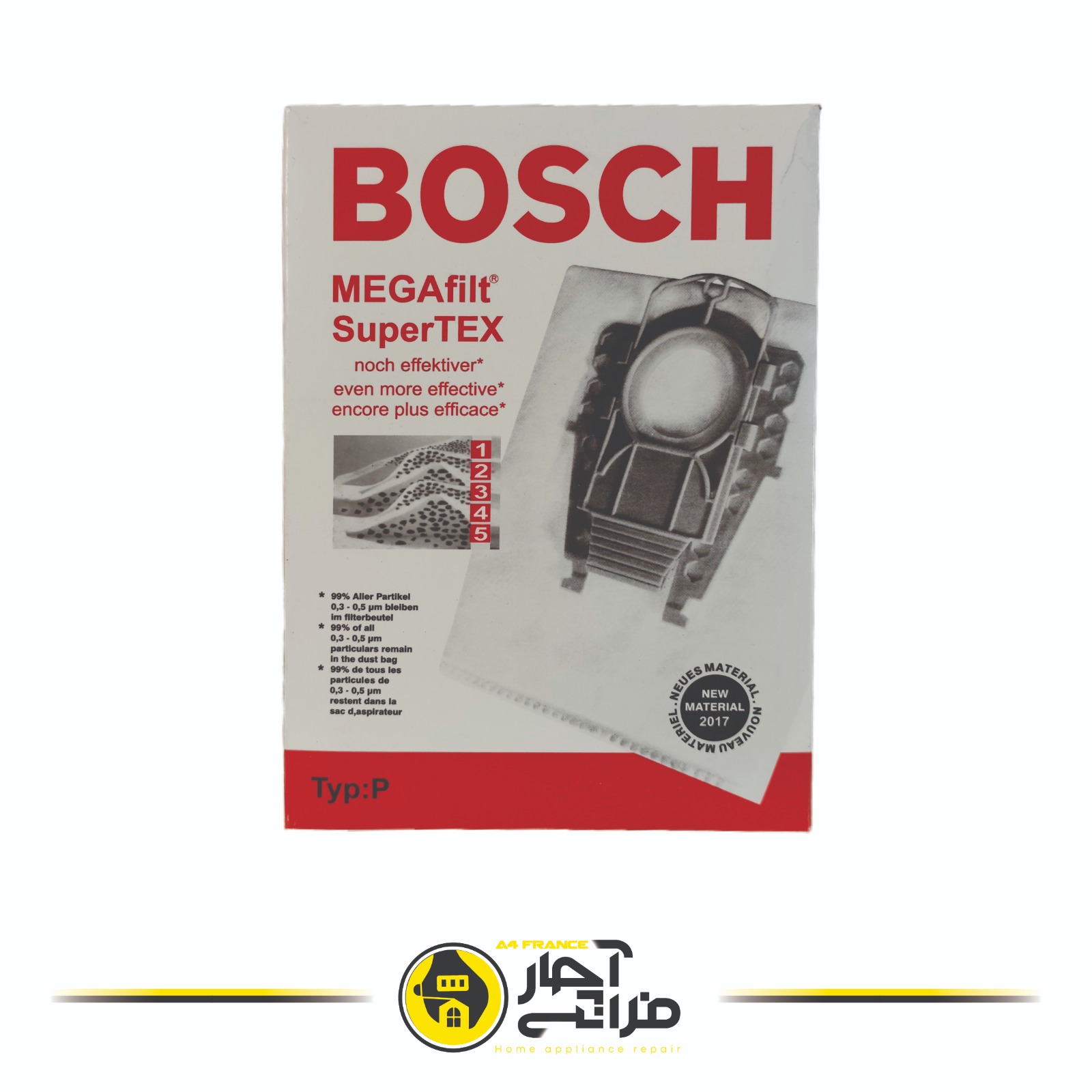 Bosch MEGAfilt SuperTEX Typ P