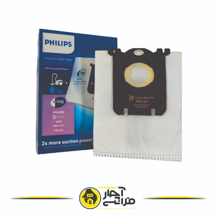 Original Philips AEG P3 vacuum cleaner bag envelope