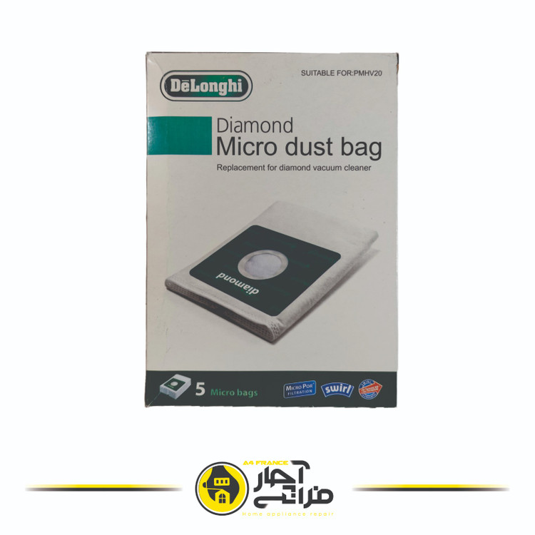 DeLonghi & Diamond Vacuum Cleaner Bag Envelope