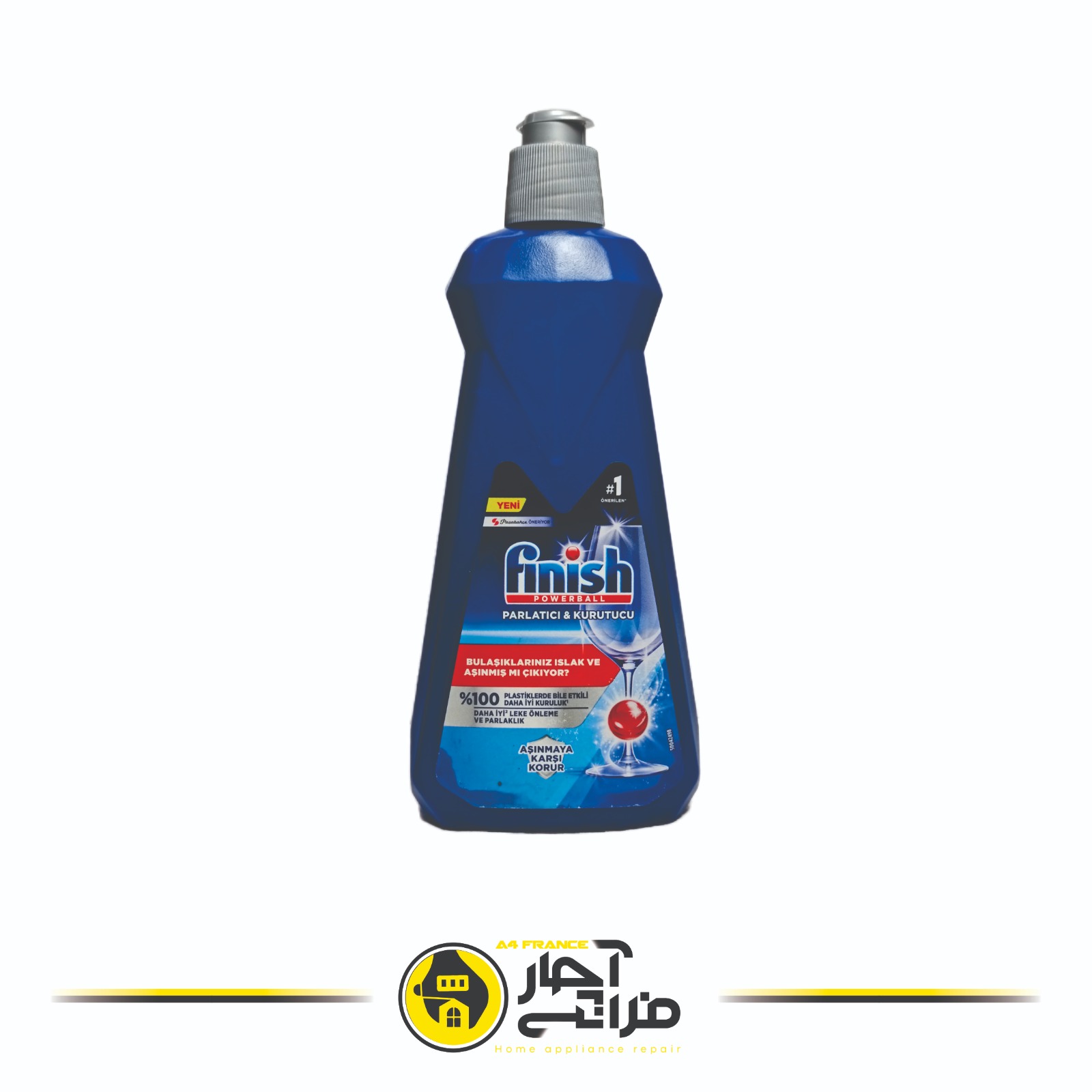 Original finish dishwasher polish