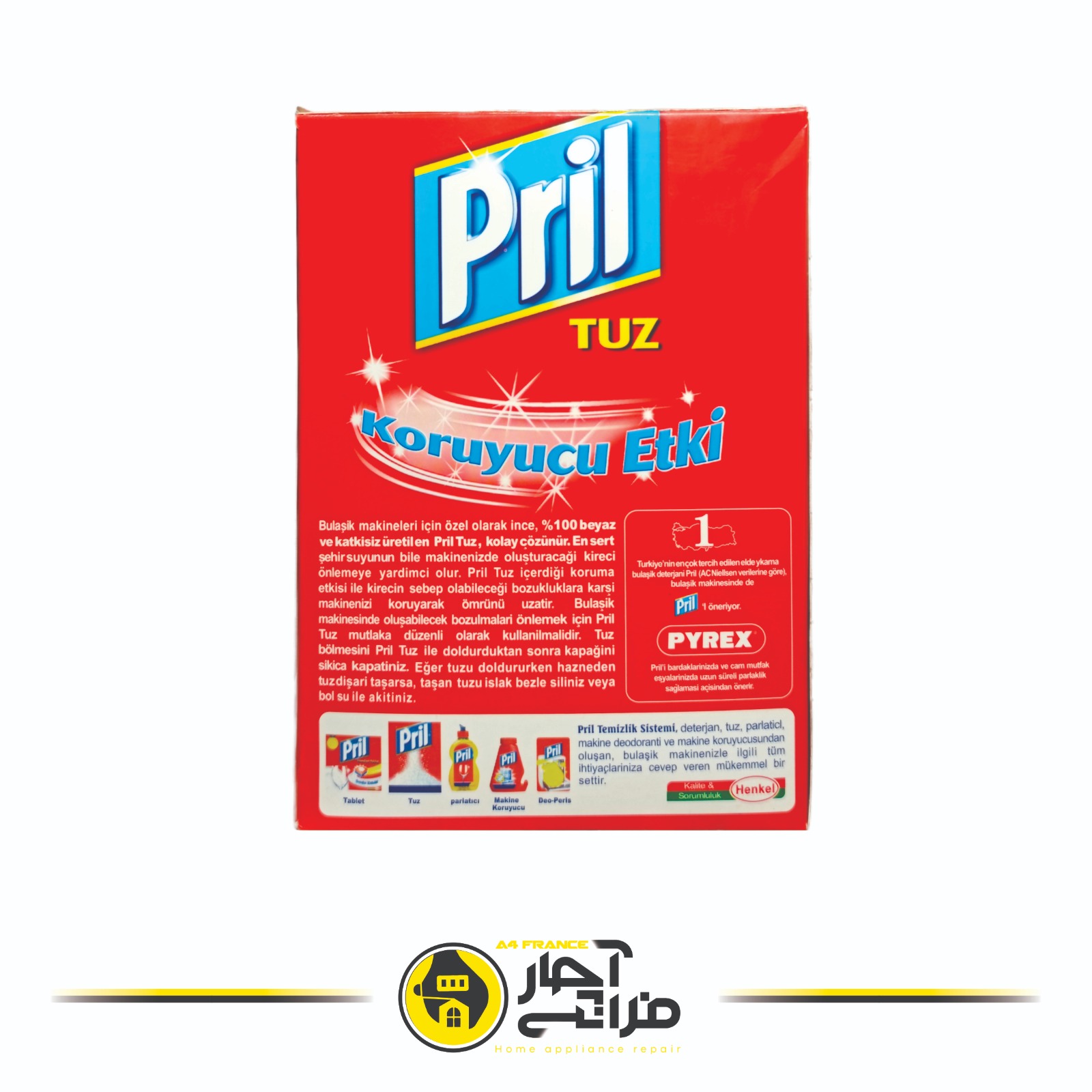 Prill Turk dishwashing salt