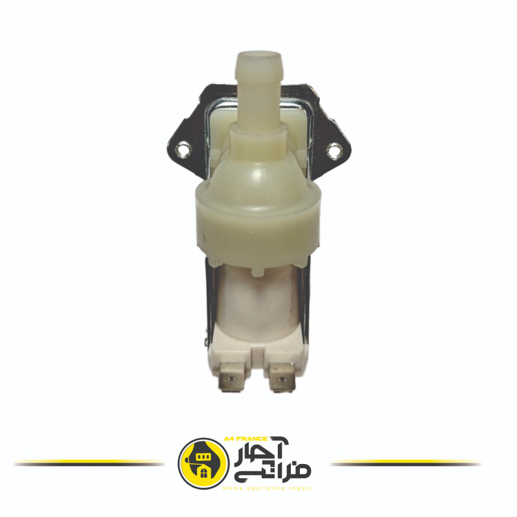 Single washing machine solenoid valve