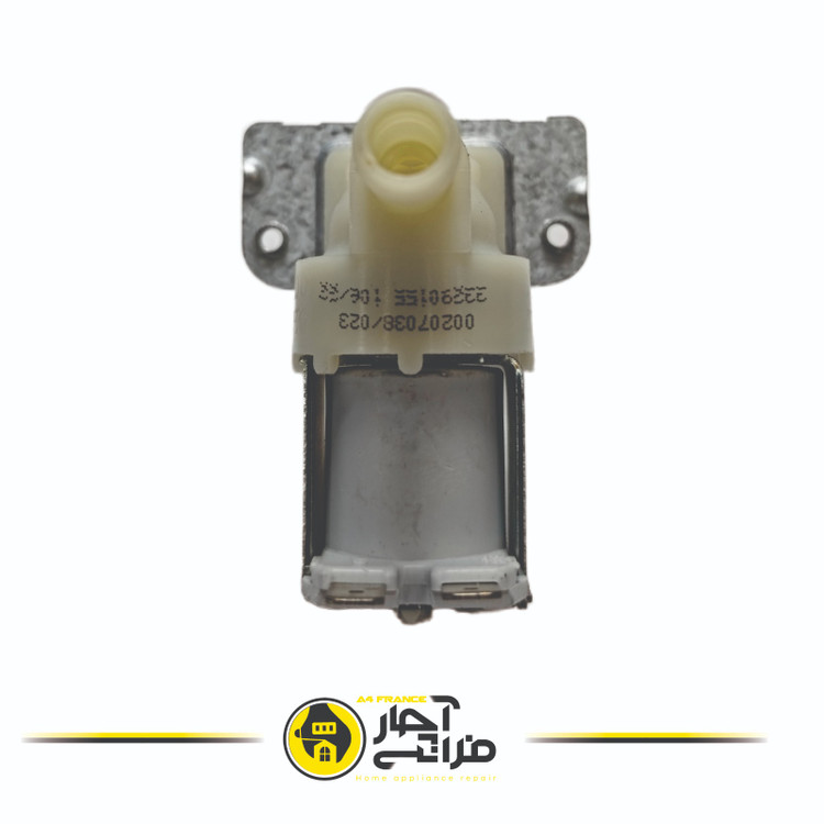 Single washing machine solenoid valve