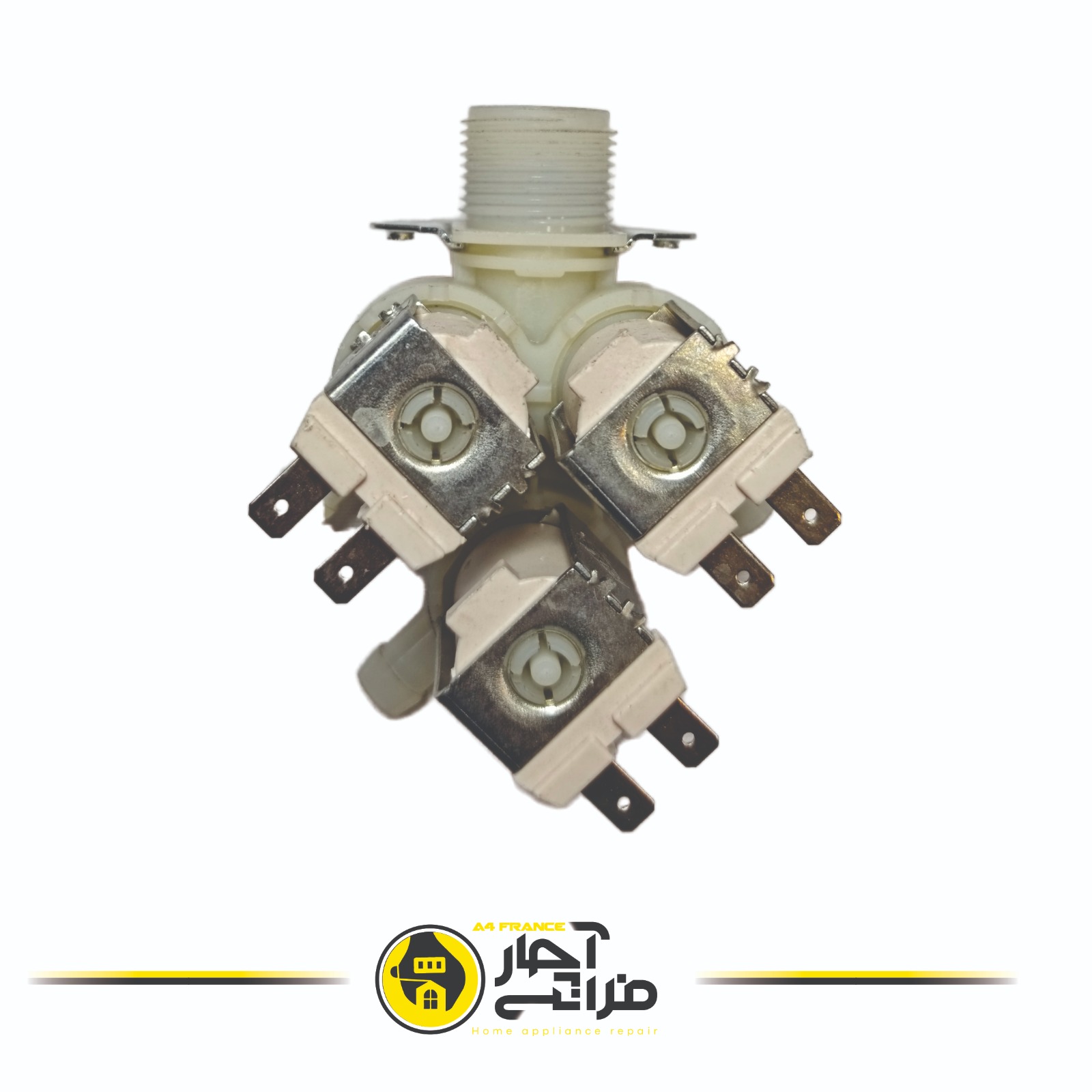Washing machine triple solenoid valve