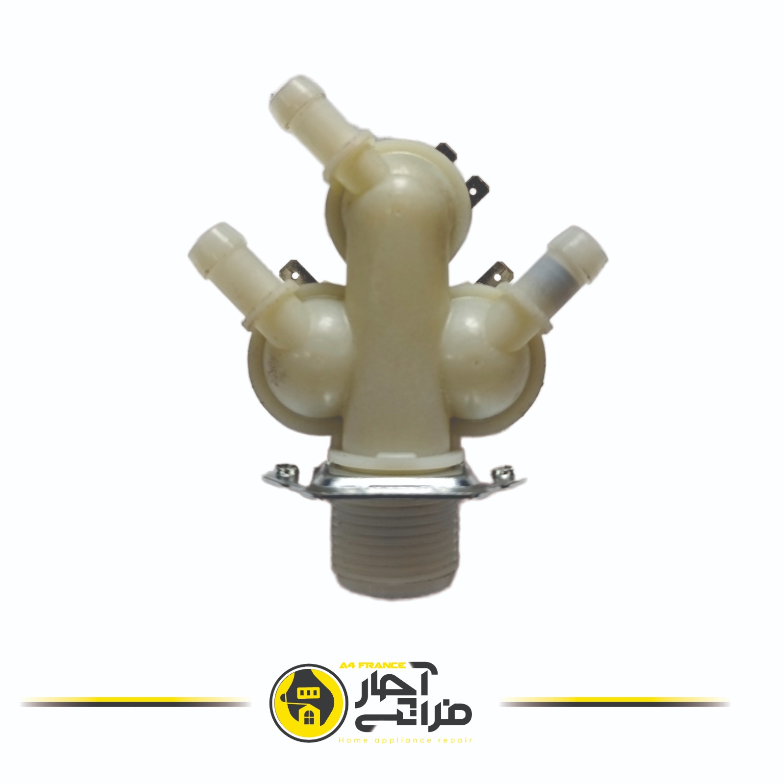 Washing machine triple solenoid valve