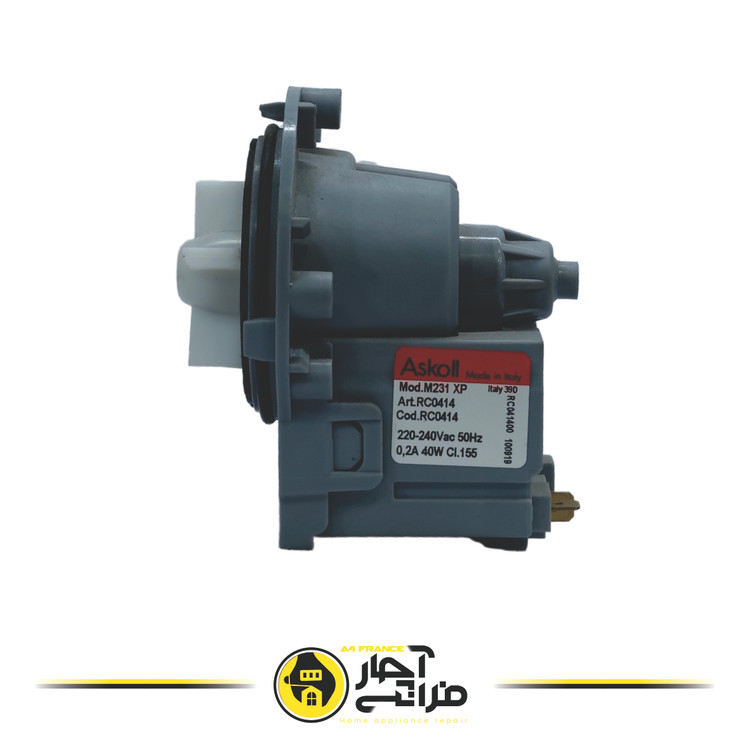 Ascol Italy washing machine drain pump