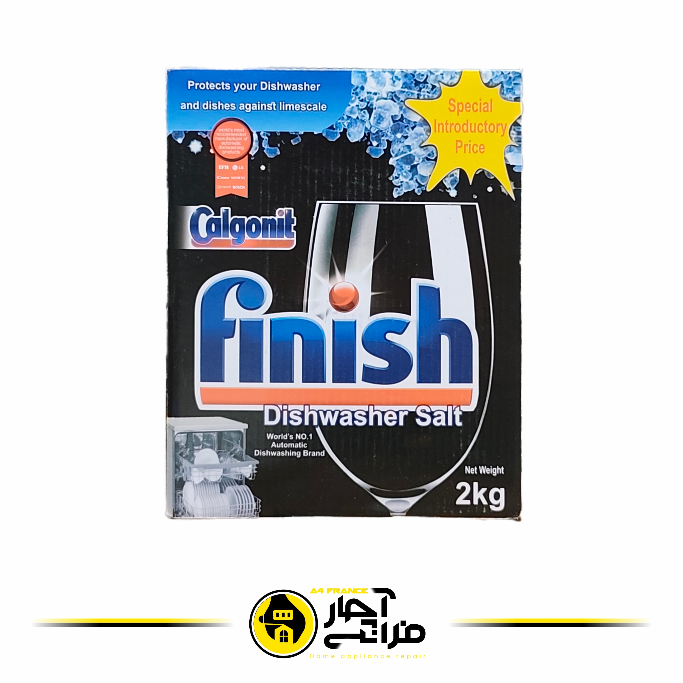 Finish dishwashing salt 2 kg
