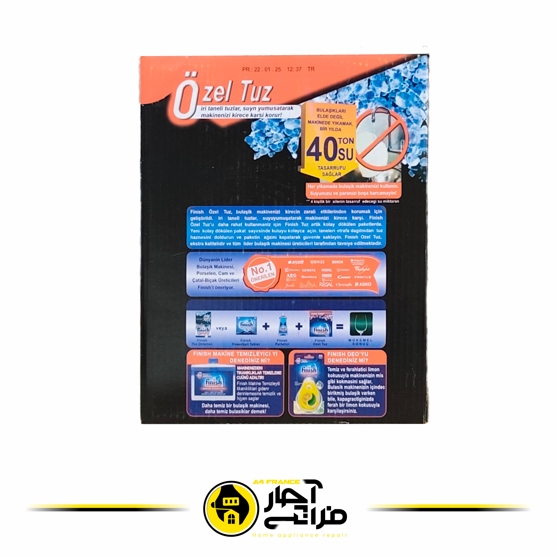 Finish dishwashing salt 2 kg