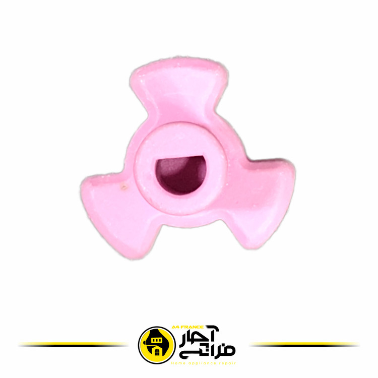 Coble under the turntable of the Solardam microwave oven