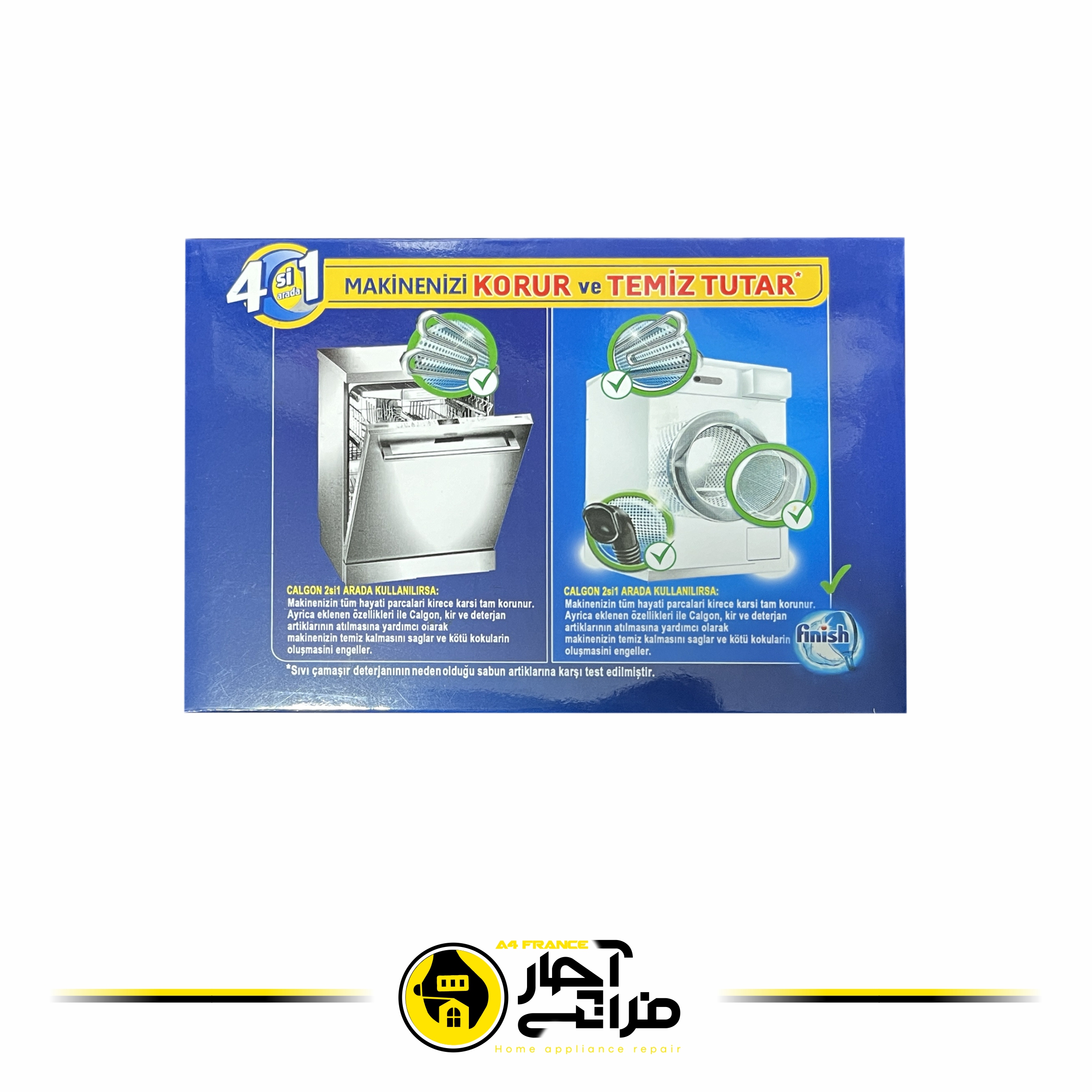 Finish dishwasher and laundry detergent powder