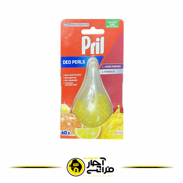 Prill dishwasher deodorizer