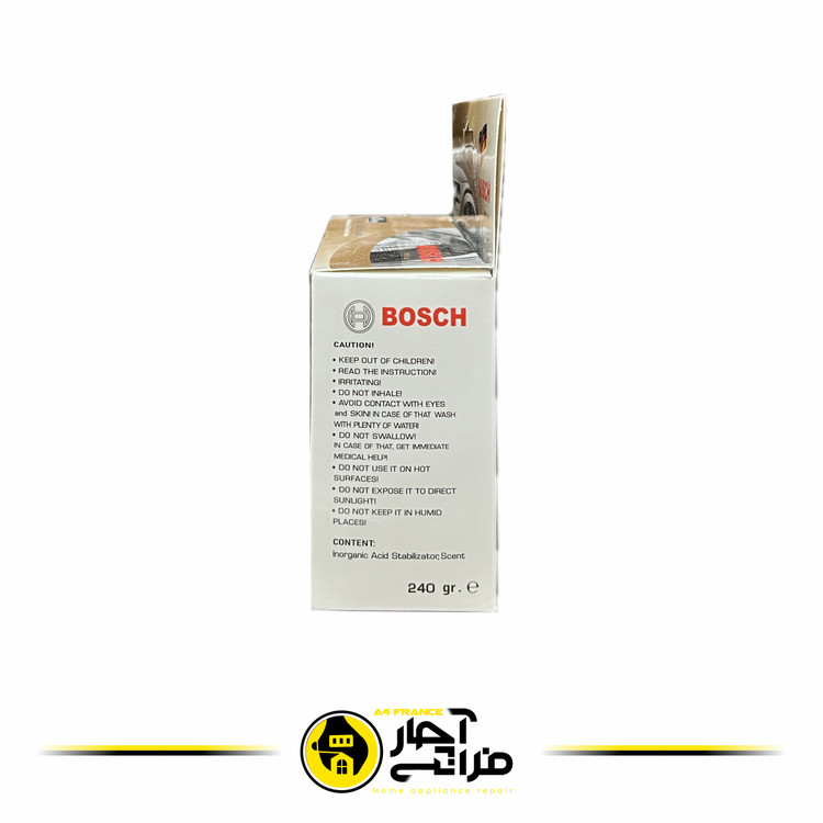 Bosch dishwasher powder descaler