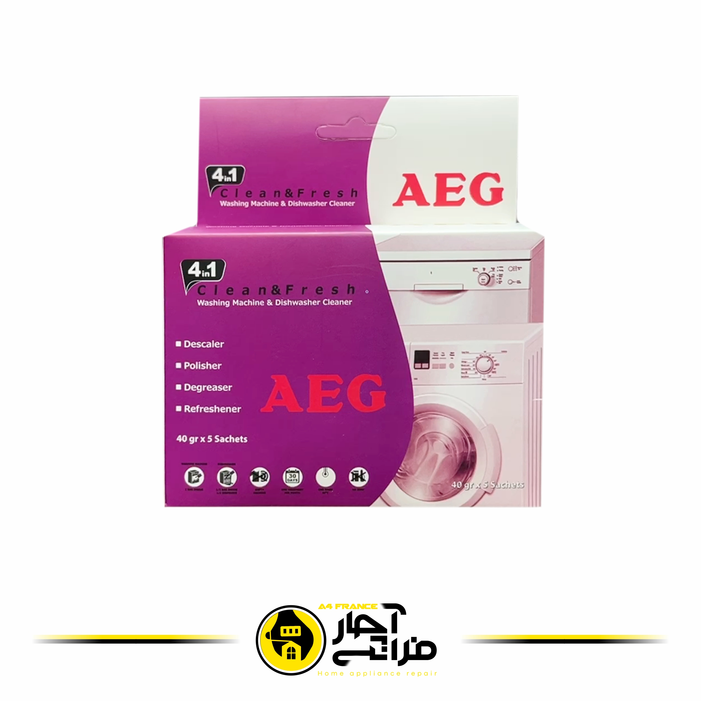 AAG washing machine and dishwasher powder scale remover