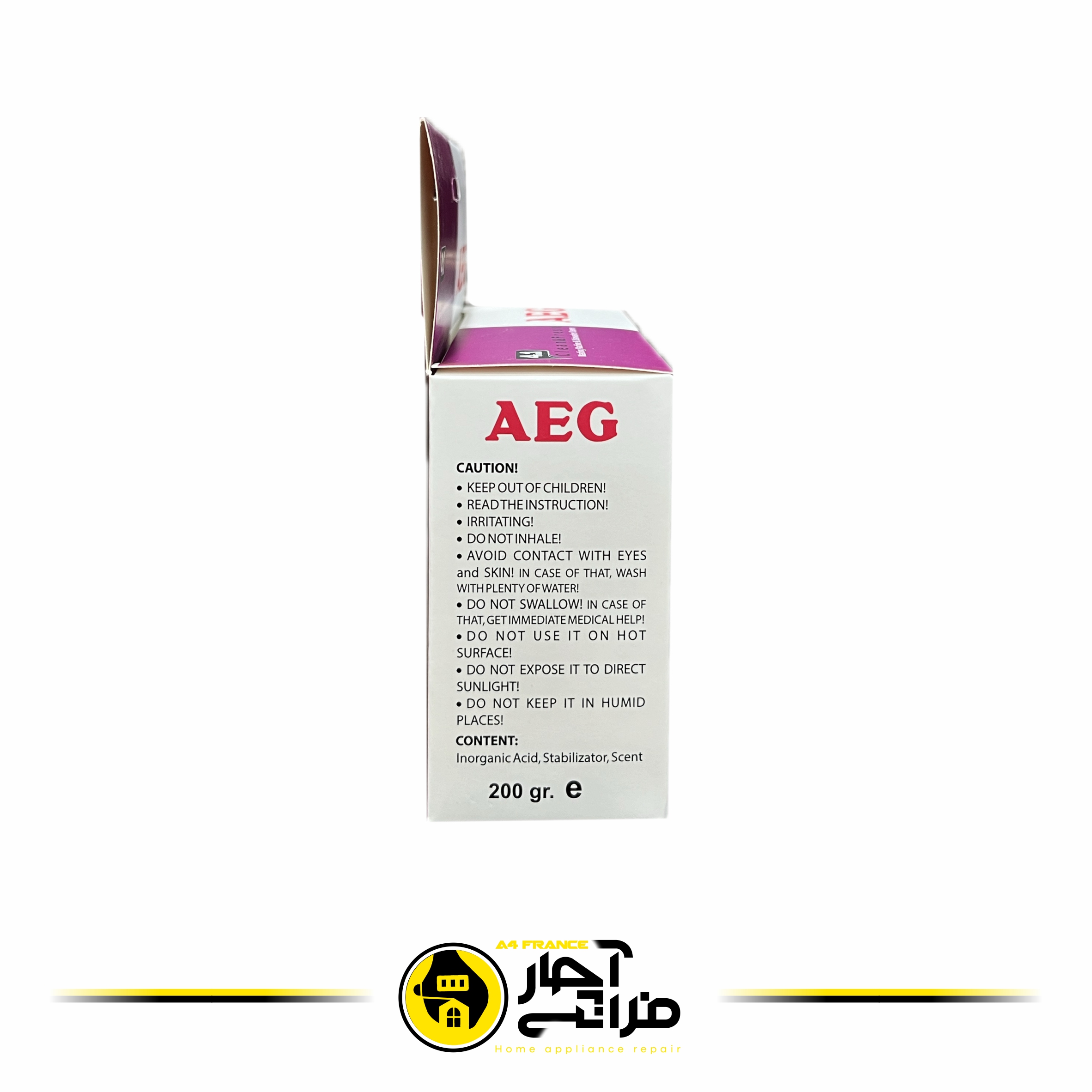 AAG washing machine and dishwasher powder scale remover