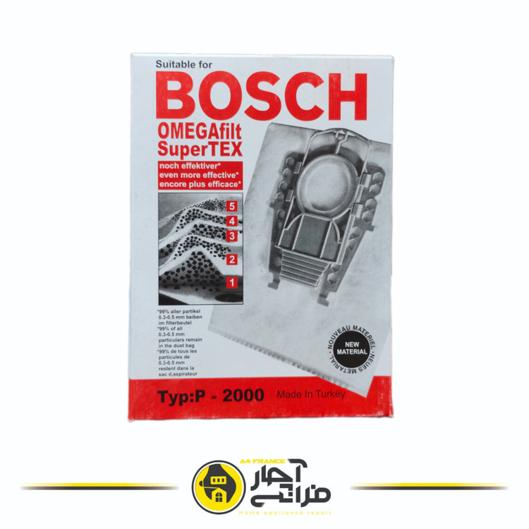 Bosch Type P 2000 Series Disposable Bag Original Turkey