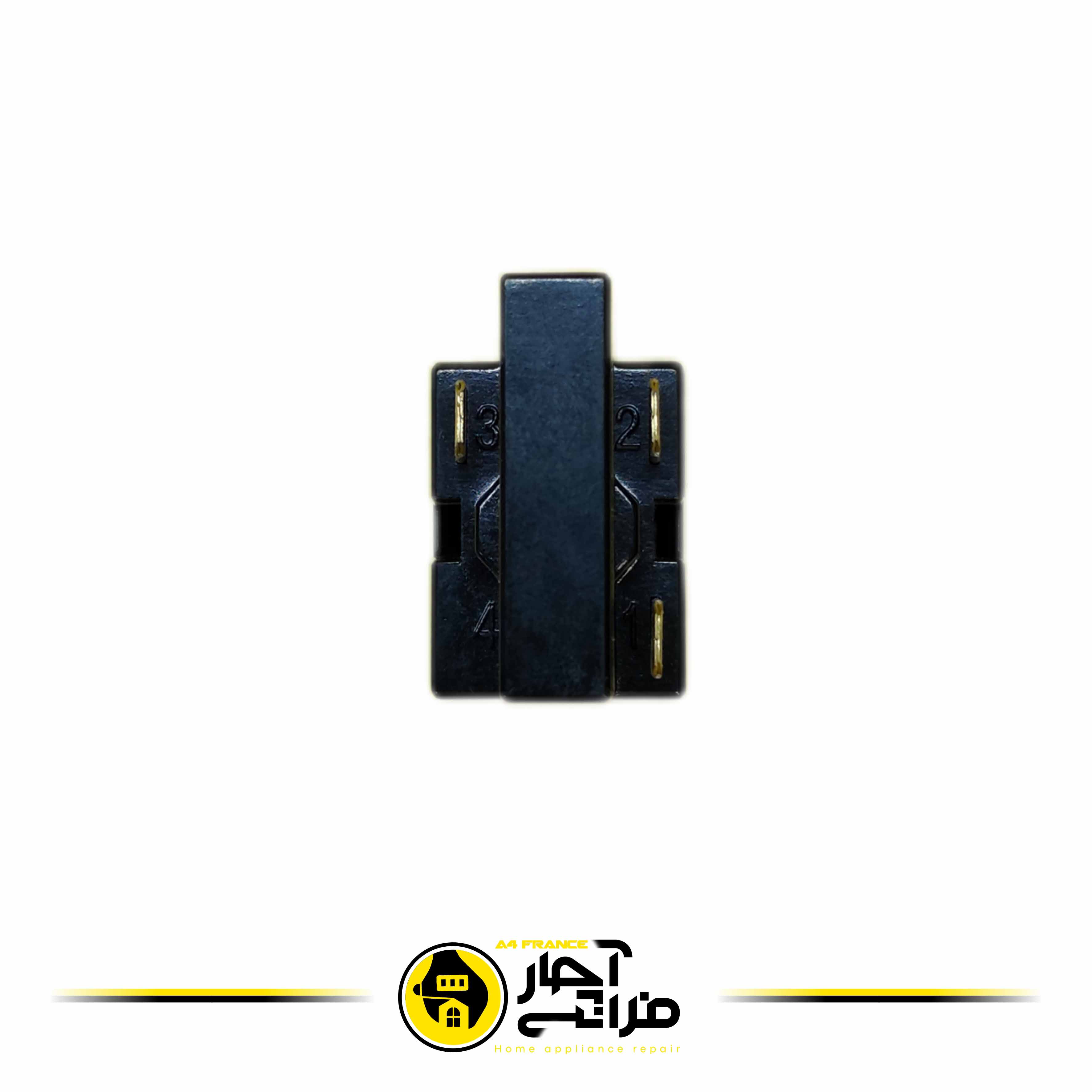 رله اور لود یخچال چهار فیش
